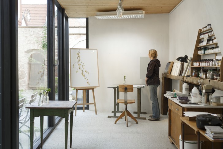 Atelier Sylvia Peter. Foto: Florian Hammerich